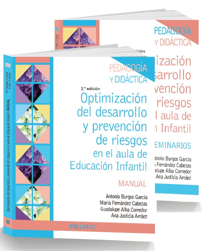 Pack-Optimización del desarrollo y prevención de riesgos en el aula de Educación Infantil, de Burgos García, Antonio | portad