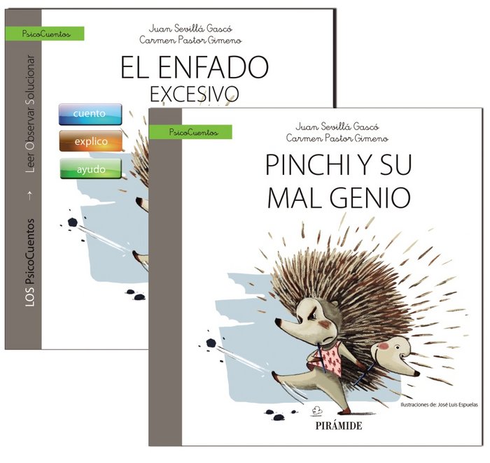 Guía: El enfado + Cuento: Pinchi y su mal genio, de Sevillá Gascó, Juan | portada del libro