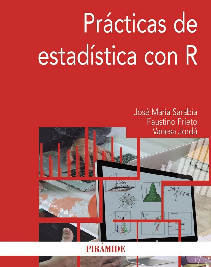 Prácticas de estadística con R, de Sarabia Alegría, José María | portada del libro