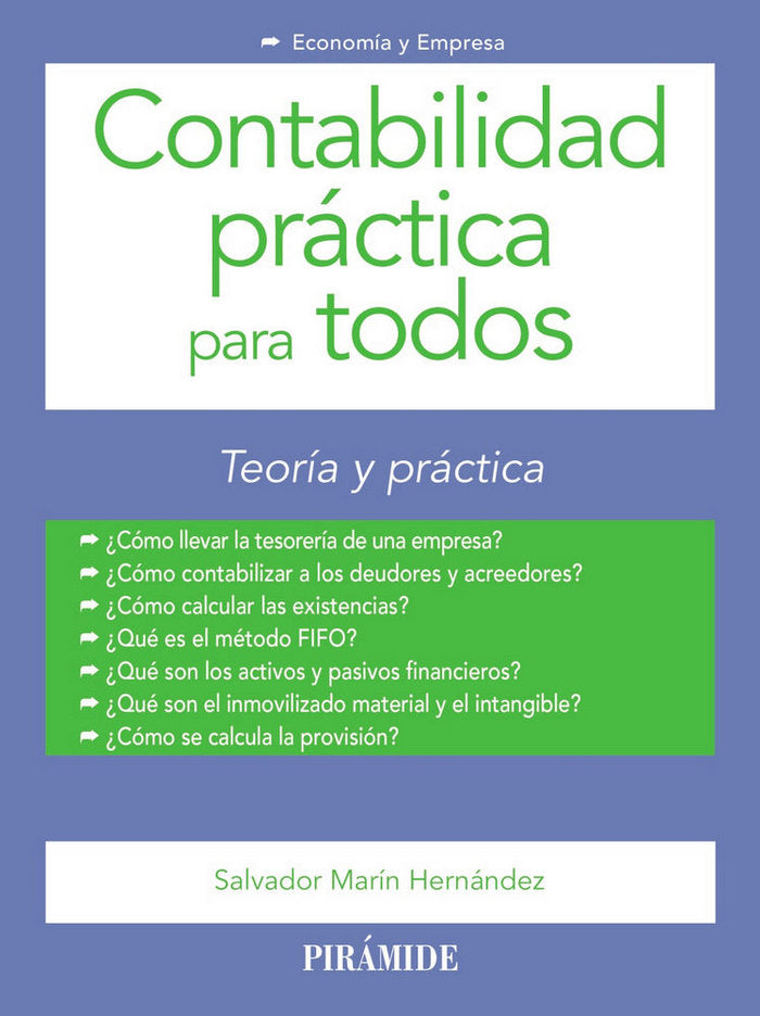 Contabilidad práctica para todos, de Marín Hernández, Salvador | portada del libro