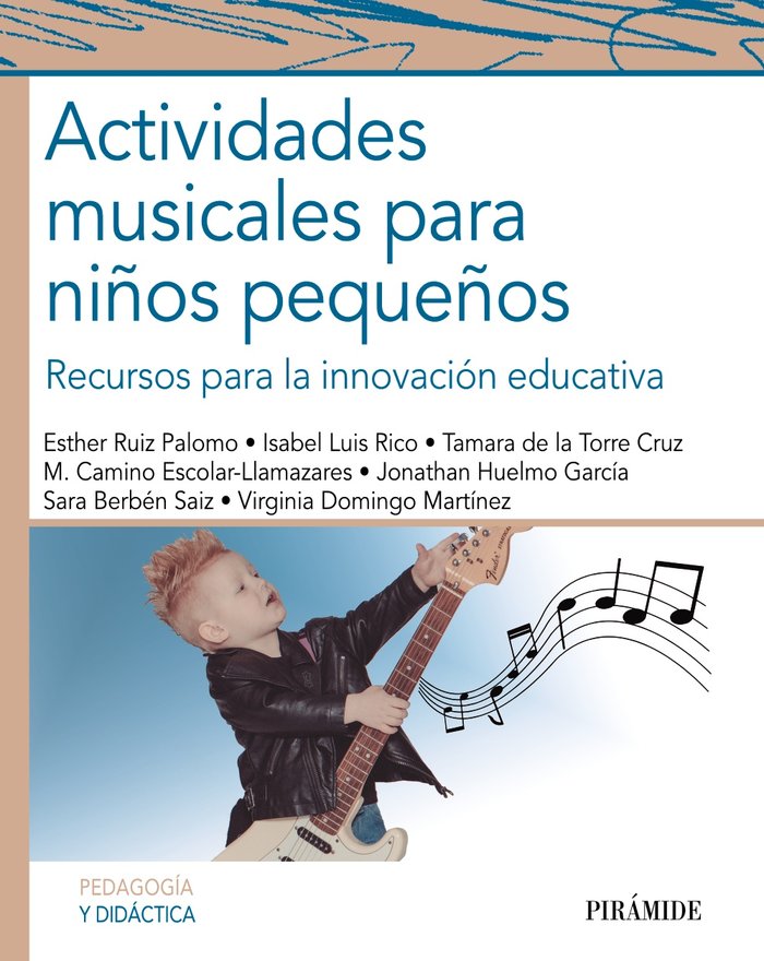 Actividades musicales para niños pequeños, de Ruiz Palomo, Esther | portada del libro