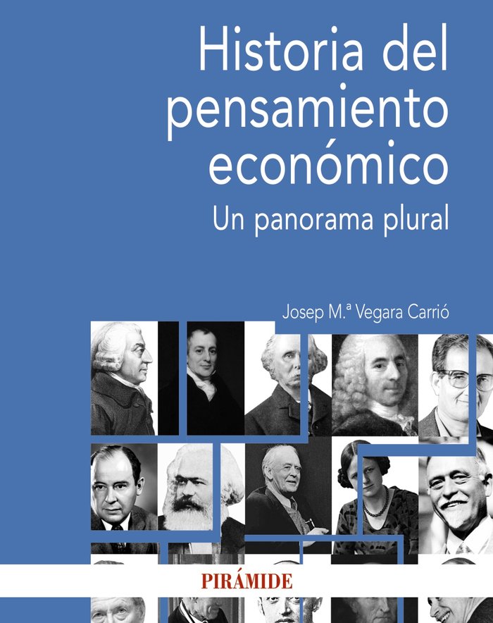 Historia del pensamiento económico, de Vegara Carrió, Josep María | portada del libro