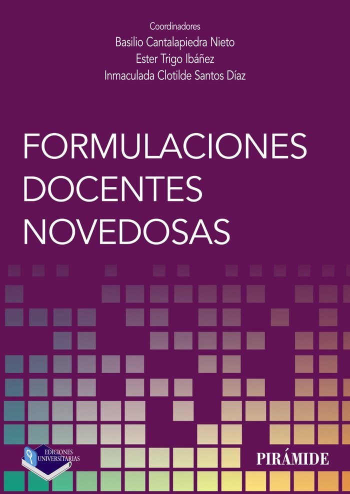 Formulaciones docentes novedosas, de CANTALAPIEDRA NIETO, BASILIO | portada del libro
