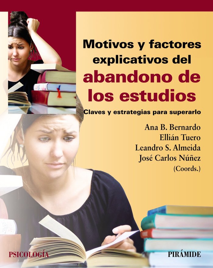 Motivos y factores explicativos del abandono de los estudios, de Bernardo Gutiérrez, Ana Belén | portada del libro