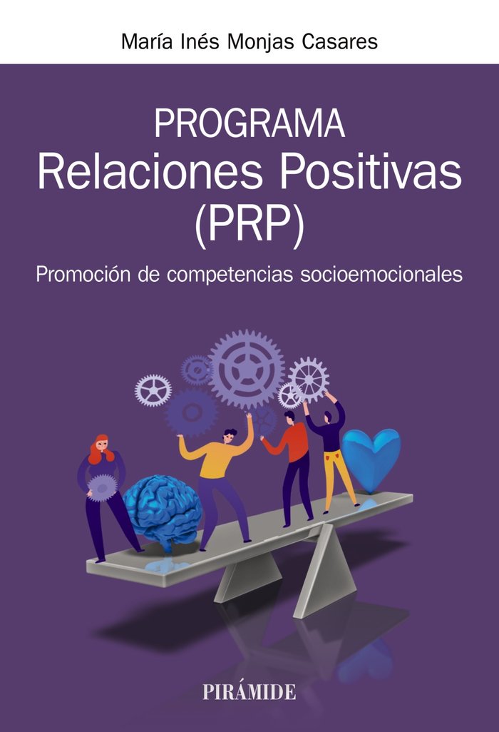 Programa Relaciones Positivas (PRP), de Monjas Casares, María Inés | portada del libro
