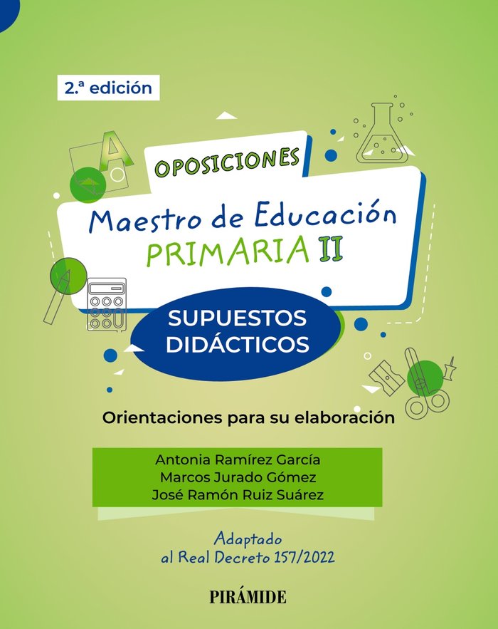OPOSICIONES MAESTRO EDUCACION PRIMARIA II, de RAMIREZ GARCIA, ANTONIA | portada del libro