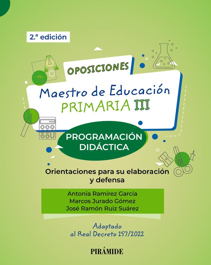 OPOSICIONES MAESTRO EDUCACION PRIMARIA III, de RAMIREZ GARCIA, ANTONIA | portada del libro