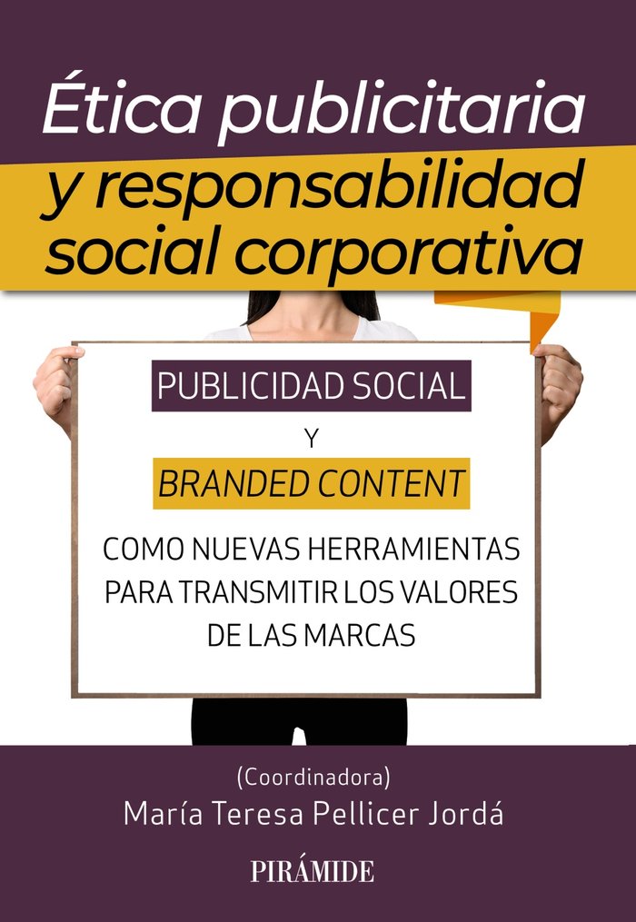 ETICA PUBLICITARIA Y RESPONSABILIDAD SOCIAL CORPORATIVA, de PELLICER, MARIA TERESA | portada del libro