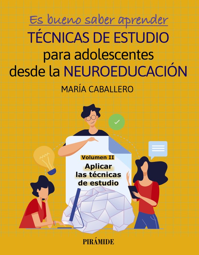 ES BUENO SABER APRENDER TECNICAS DE ESTUDIO PARA ADOLESCENT, de CABALLERO, MARIA | portada del libro