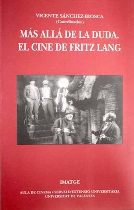 Más allá de la duda. El cine de Fritz Lang, de Sánchez Biosca | portada del libro
