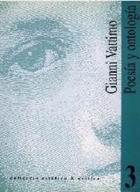 Poesía y ontología, de Vattimo, Gianni | portada del libro