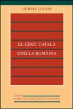 El lèxic català dins la Romània, de GERMA COLON | portada del libro
