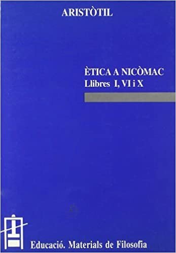 Ètica a Nicòmac. Llibres I, VI i X, de Aristòtil | portada del libro