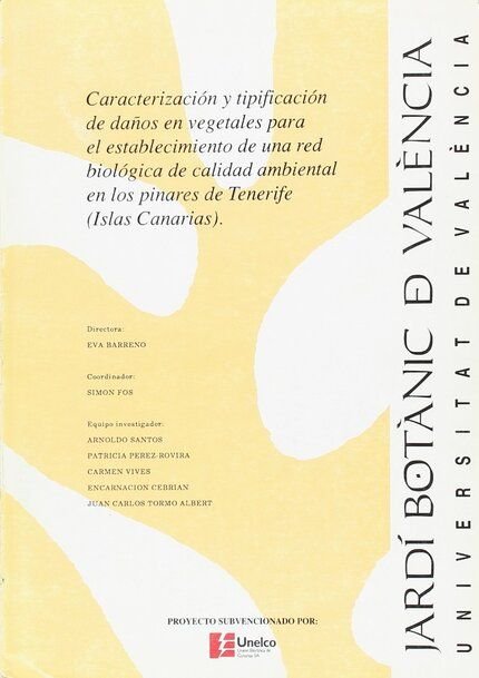 Caracterización y tipificación de daños en vegetales para el establecimiento de una red biológica de, de Varios autores | por