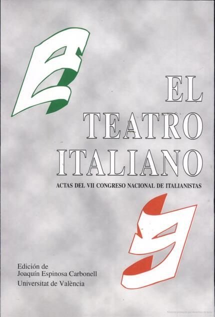 El teatro italiano, de Varios autores | portada del libro