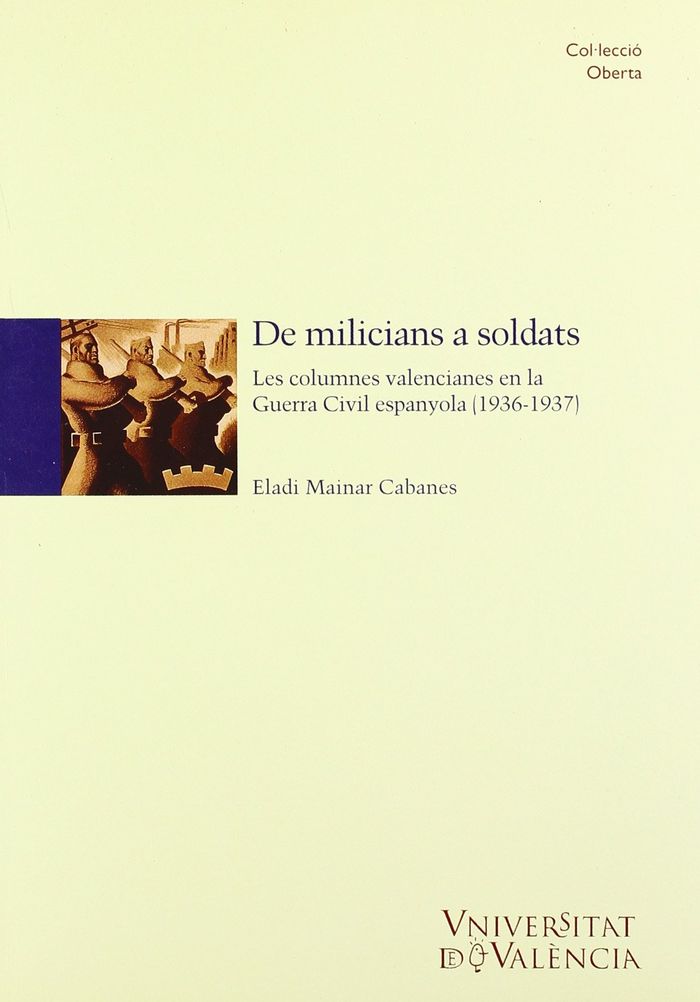 De milicians a soldats, de Mainar Cabanes | portada del libro