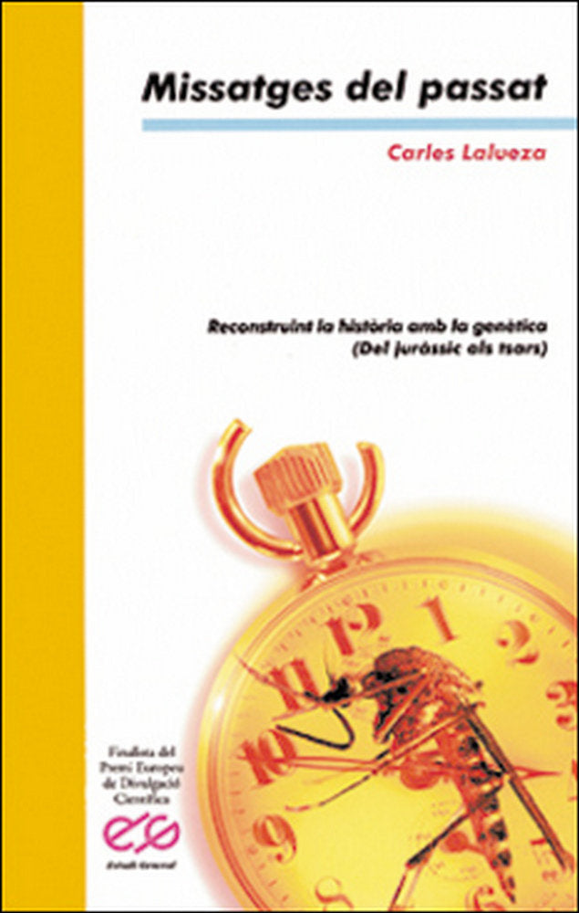 Missatges del passat, de Lalueza | portada del libro