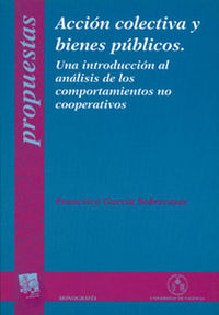 Acción colectiva y bienes públicos, de García Sobrecases | portada del libro