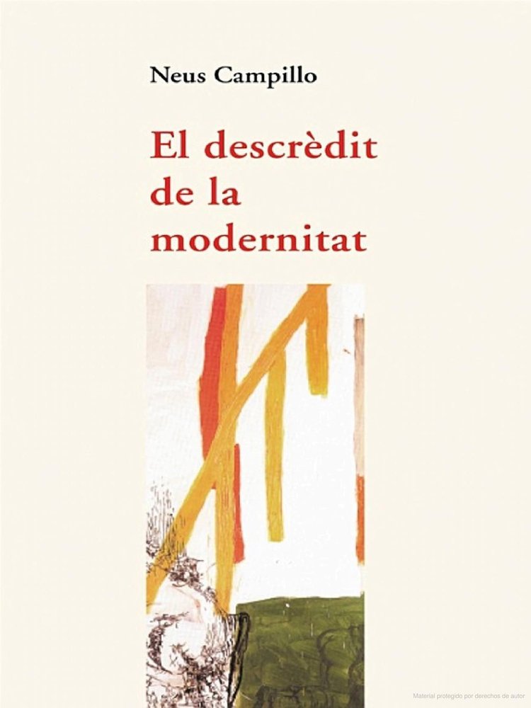 El descrèdit de la modernitat, de Campillo Iborra | portada del libro
