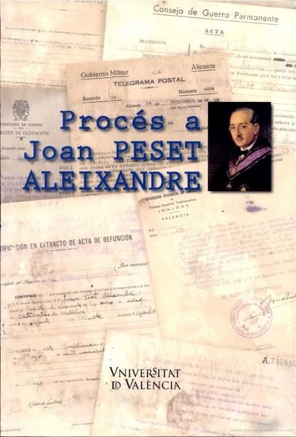 Procés a Joan Peset Aleixandre, de Varios autores | portada del libro