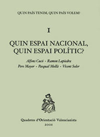 Quin espai nacional, quin espai polític?, de Cucó Giner | portada del libro