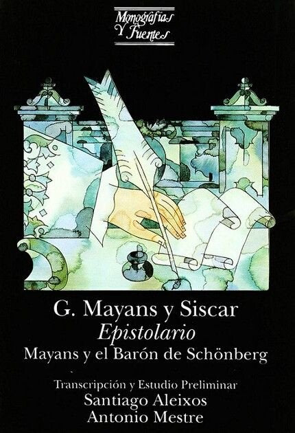 Epistolario. Mayans y el Barón de Schönberg, de Mayans y Siscar | portada del libro