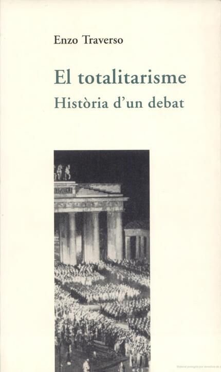 El totalitarisme, de Traverso | portada del libro