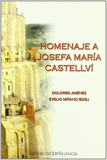 Homenaje a Josefa María Castellví, de DOLORES JIMENEZ | portada del libro