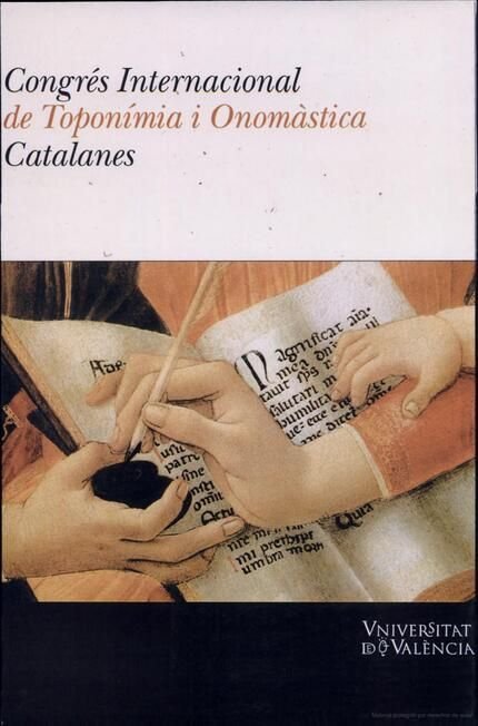 Congrés Internacional de Toponímia i Onomàstica Catalanes, de Varios autores | portada del libro