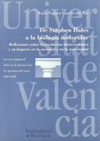 De Stephen Hales a la biología molecular, de JUAN SEGURA GARCIA DEL RIO | portada del libro