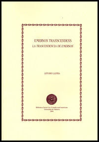 Emerson transcendens / La trascendencia de Emerson, de Lastra Meliá | portada del libro