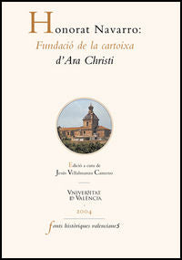 Fundació de la Cartoixa d'Ara Christi, de Varios autores | portada del libro