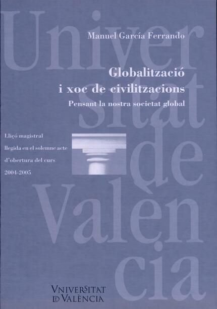 Globalització i xoc de civilitzacions, de García Ferrando | portada del libro