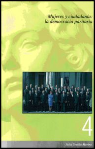 Mujeres y ciudadanía: la democracia paritaria, de Sevilla Merino | portada del libro