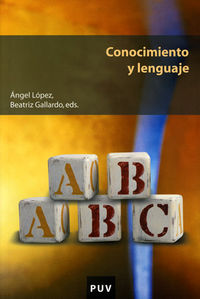 Conocimiento y lenguaje, de Varios autores | portada del libro