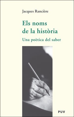 Els noms de la història, de Rànciere | portada del libro