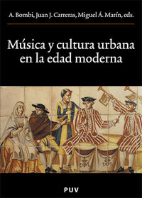Música y cultura urbana en la Edad Moderna, de Varios autores | portada del libro