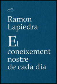 El coneixement nostre de cada dia, de Lapiedra Civera | portada del libro