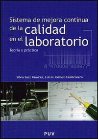 Sistema de mejora continua de la calidad en el laboratorio, de Gómez-Cambronero, Luis Gregorio | portada del libro