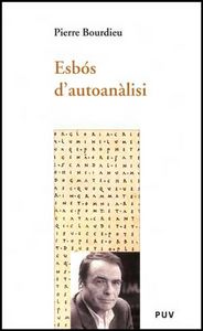 Esbós d'autoanàlisi, de Bourdieu | portada del libro