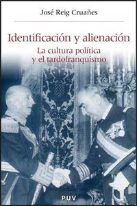Identificación y alienación, de Reig Cruañes, José | portada del libro