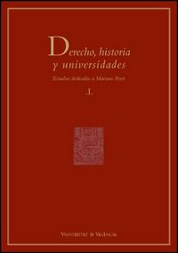 Derecho, historia y universidades (2 vols.), de Varios autores | portada del libro