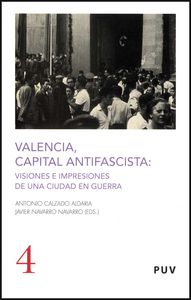 Valencia, capital antifascista, de Varios autores | portada del libro
