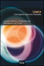 Lógica, de LAWRENCE GOLDSTEIN | portada del libro
