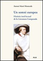 Un somni europeu, de Antoni Martí Monterde | portada del libro