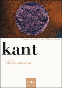 Kant. Leyendo Crítica de la razón pura, de Camacho, Paula | portada del libro