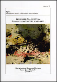 Lenguas de Asia Oriental: estudios lingüísticos y discursivos, de Varios autores | portada del libro