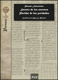 Secreto de los secretos. Poridat de las poridades, de Varios autores | portada del libro
