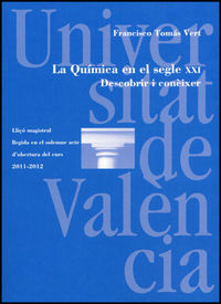 La Química en el segle XXI, de Tomás Vert, Francisco | portada del libro