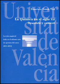 La Química en el siglo XXI, de Tomás Vert, Francisco | portada del libro